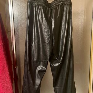 Puma T7 Faux Leather Women's Pants size L